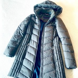 Next-To-New Hooded Downed Puffer Winter Jacket